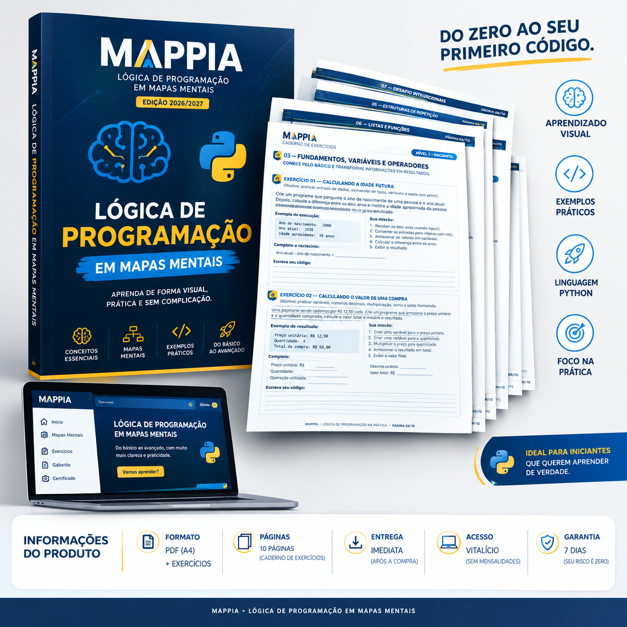LÓGICA DE PROGRAMAÇÃO EM MAPAS MENTAIS EDIÇÃO 2026/2027
